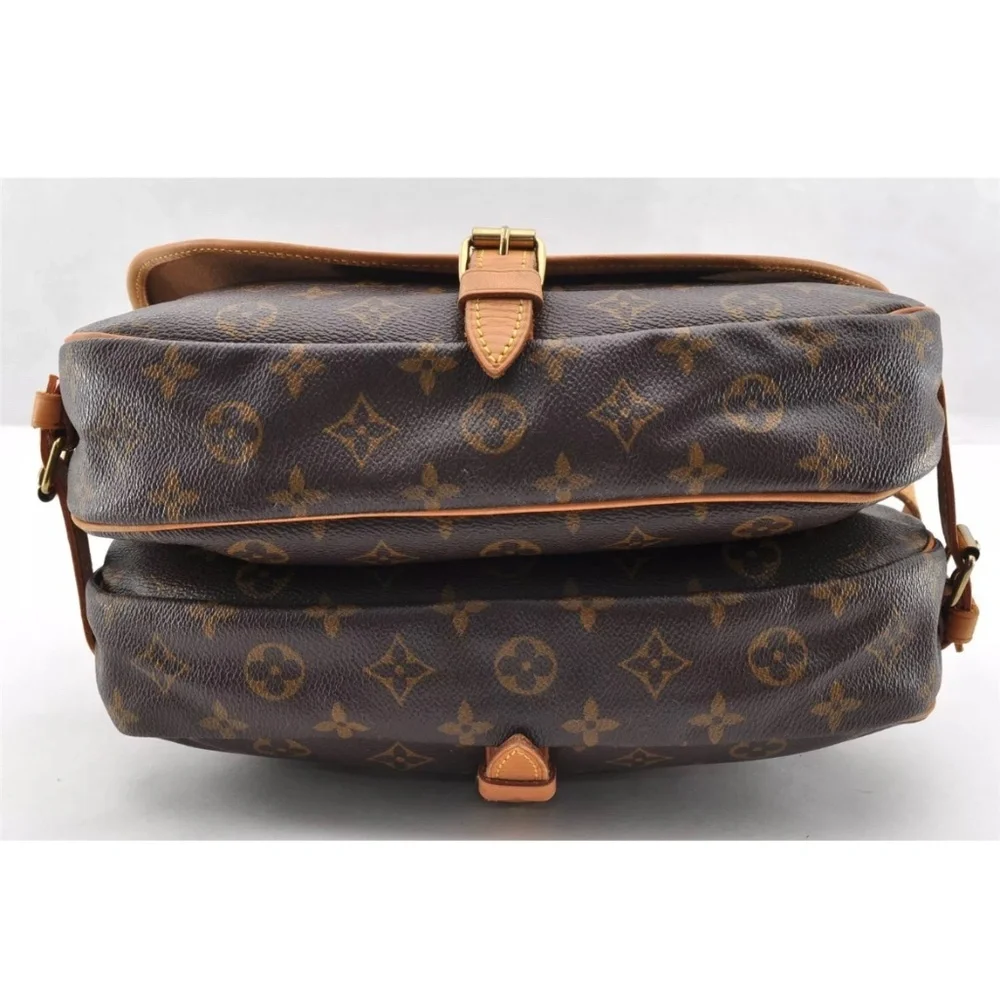 Authentic LV Louis Vuitton Saumur 30 Monogram Canvas Shoulder Crossbody Bag - Picture 12 of 15